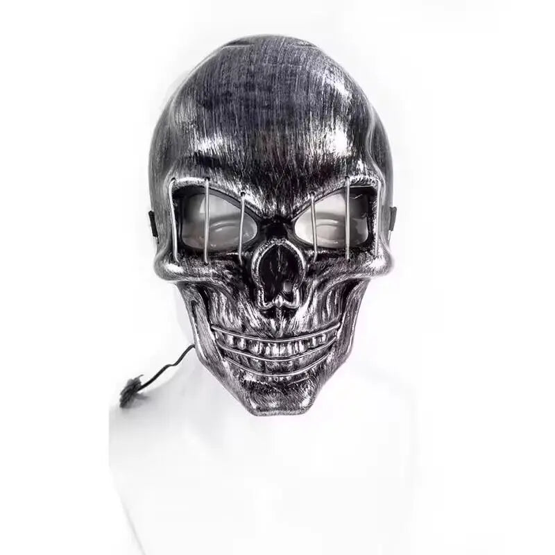 LED Skull Mask Halloween Cosplay Mask