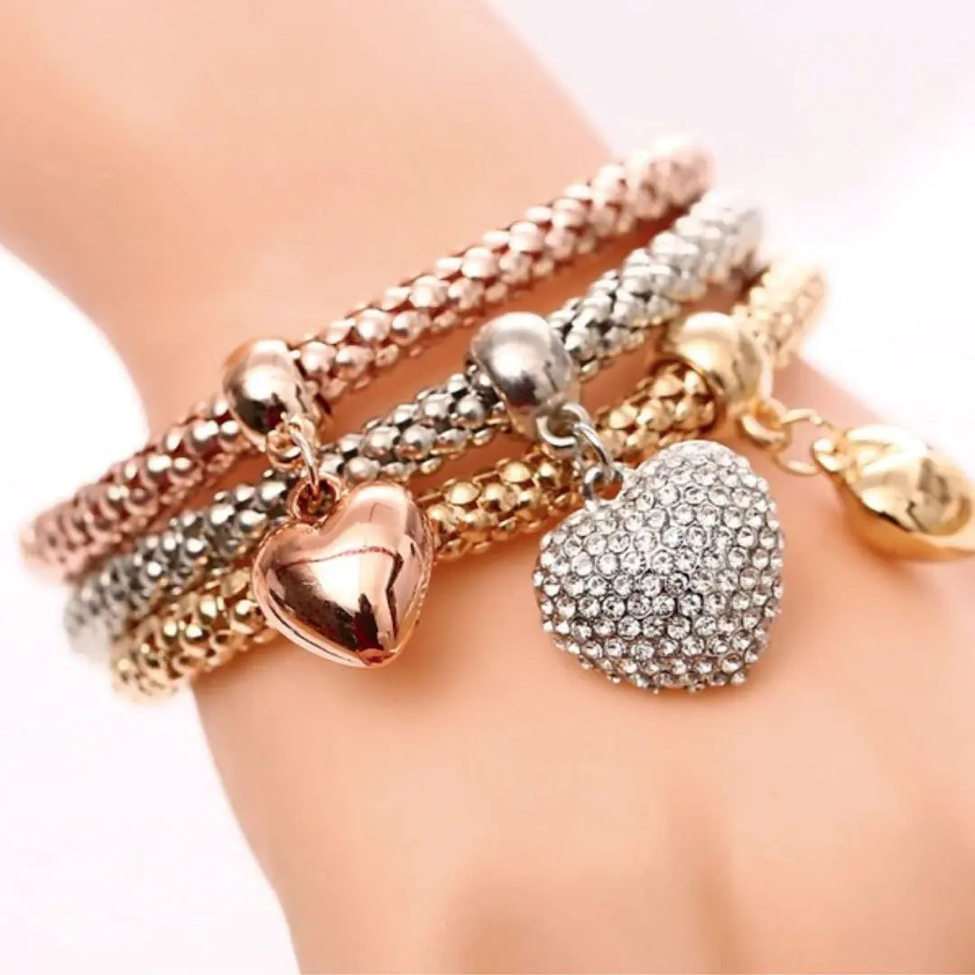 GSR Bracelet Set Bubble Hearts