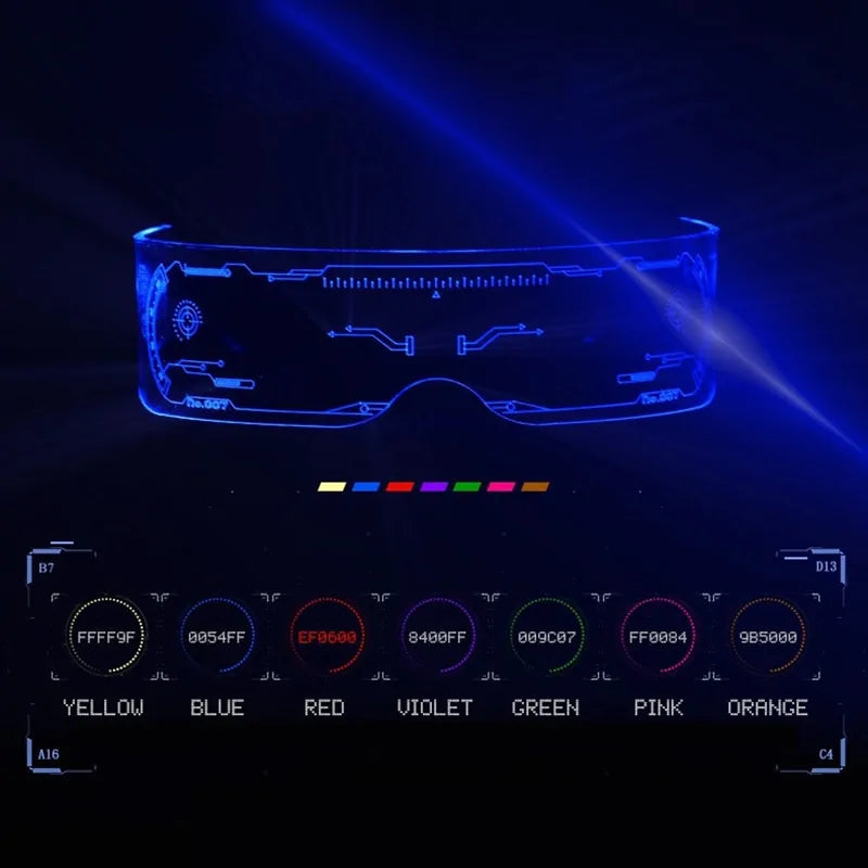 SO&EI LED Luminous Sunglasses