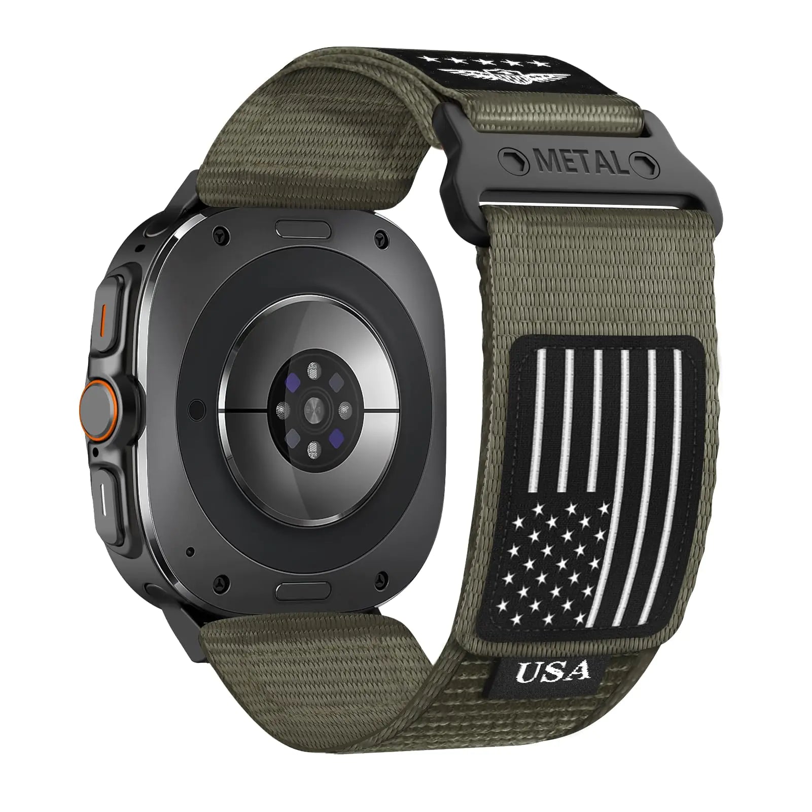 Rugged Nylon Band for Galaxy Watch Ultra Bands 47mm for Men & Women