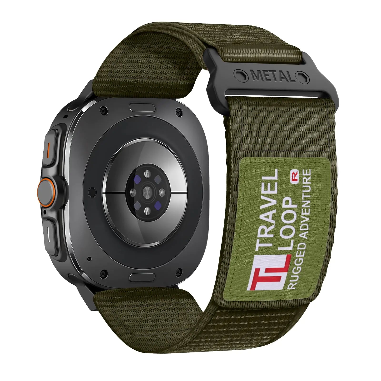 Rugged Nylon Band for Galaxy Watch Ultra Bands 47mm for Men & Women