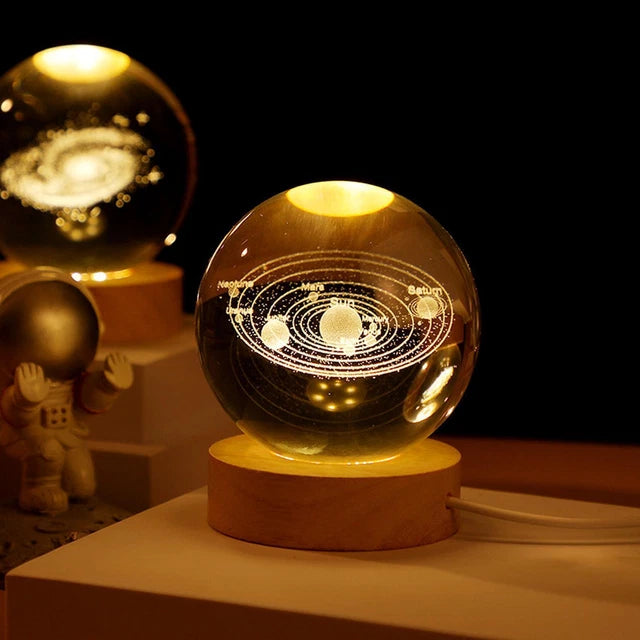 3D LED Galaxy Night Light