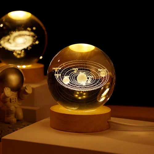 3D LED Galaxy Night Light