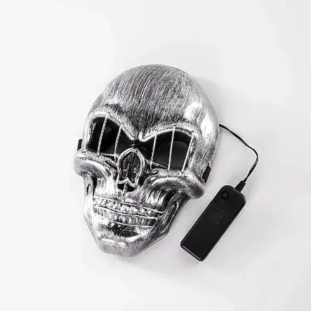LED Skull Mask Halloween Cosplay Mask