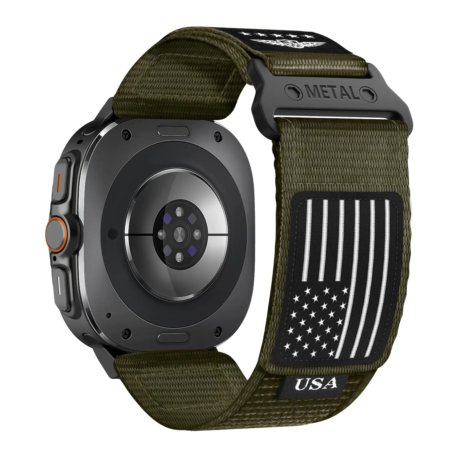 Rugged Nylon Band for Galaxy Watch Ultra Bands 47mm for Men & Women