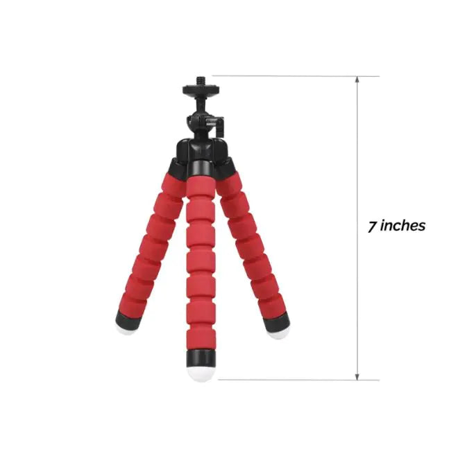 Flexible Octopus Mini Tripod Bluetooth Remote Stand Holder