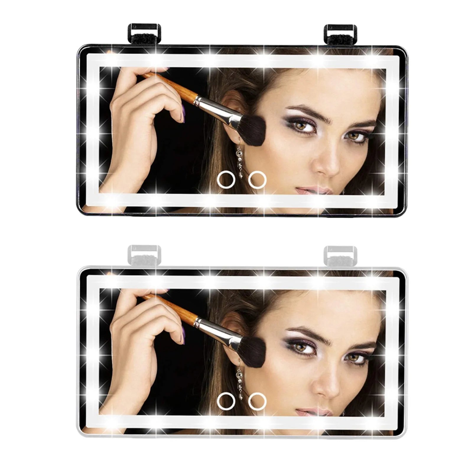 Universal Car LED Makeup Mirror